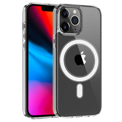 KIKO Transparent Clear MAGNETIC Magsafe Circle Case for iPhone 13 Pro